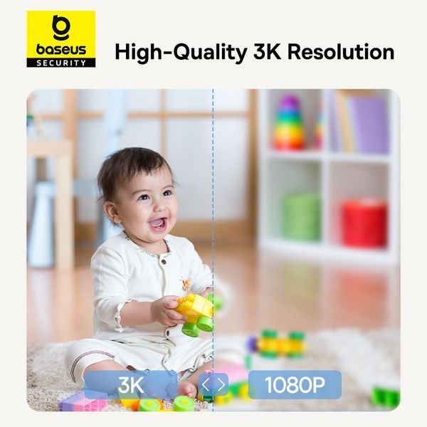 IP-камера відеоспостереження Baseus Security P1 Indoor Camera 3K White EU