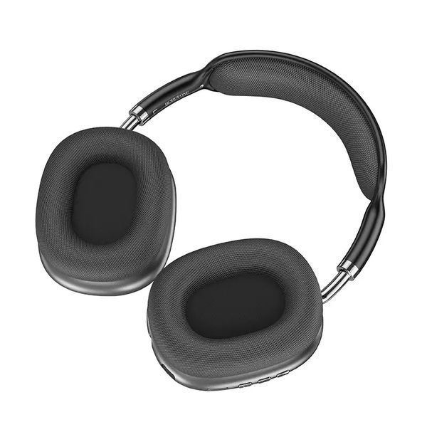 Беспроводные накладные наушники BOROFONE BO22 Elegant BT headphones Space Gray