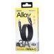 Кабель REMAX WindSpeed Series Fast charging aluminum alloy braided data cable CB25 A-C) 3A - Black 1.2M