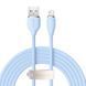 Кабель Baseus Jelly Liquid Silica Gel Fast Charging Data Cable USB to iP 2.4A 2m Blue