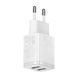 Сетевое зарядное устройство для Baseus Compact Charger 2U 10.5W EU White