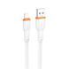 Кабель BOROFONE BX118 Esplendido charging data cable iP White
