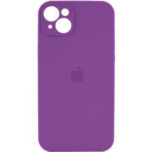Чохол для смартфона Silicone Full Case AA Camera Protect for Apple iPhone 15 19,Purple