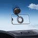Автотримач для телефона BOROFONE BH144 Custodio vacuum suction cup magnetic holder(multi-scene) black metal gray