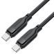 Кабель ACEFAST C16-03, Type-C to Type-C, 60W, 1.2m, TPE, TPU connectors, Black