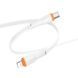 Кабель BOROFONE BX118 Esplendido PD Charging Data Cable iP White