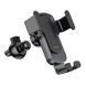 Автодержатель для телефона HOCO CA103 vertical and horizontal air outlet gravity car holder Black Metal Gray
