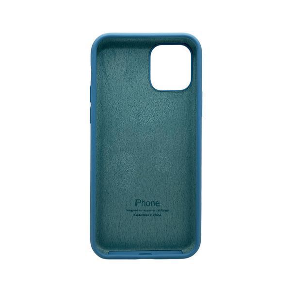Чехол для смартфона Silicone Full Case AA Open Cam для iPhone 11 Pro Max круглый 49,Cornflower