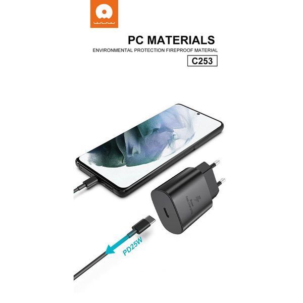 Сетевое зарядное устройство для WUW C253 PD 25W Charger