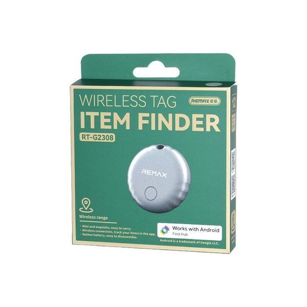 Трекер "Remax Wireless Tag RT-G2308 (Google mobile exclusive)" Green