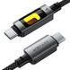 Кабель ACEFAST C21-03, Type-C to Type-C, 60W, 1.2m, Nylon, Aluminum Alloy connectors, Black