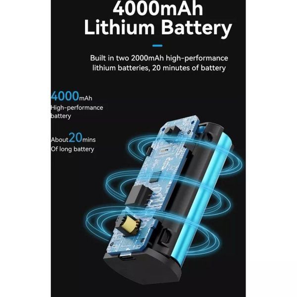Автомобильный пылесос Vention Cordless Car Vacuum Cleaner Foldable Type Blue (KRAL0)