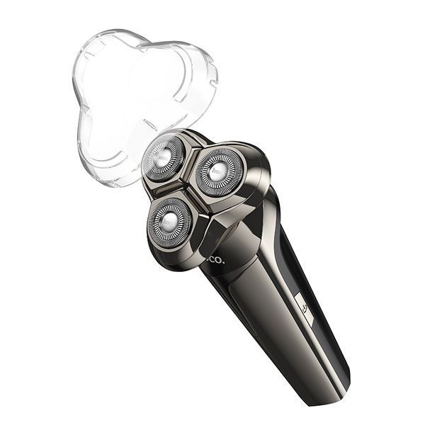 Електробритва HOCO HP39 600 mAh. Three-head shaver Metal Gray