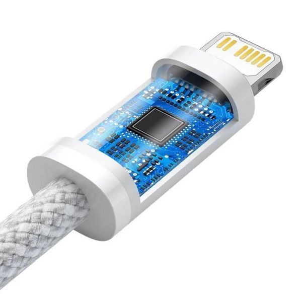Кабель Baseus Dynamic Series Fast Charging Data Cable Type-C to iP 20W 1m White