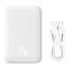 Внешний аккумулятор Baseus Magnetic Mini Air Wireless Fast Charge Power Bank 6000mAh 20W Stellar White
