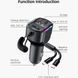 Автомобильное зарядное устройство с FM модулятором WUW-C220 Black