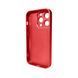 Чехол для смартфона AG Glass Matt Frame Color Apple iPhone 15 Pro Coke Red