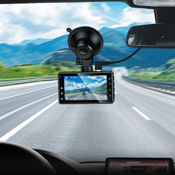Відеореєстратор HOCO DV14 3-inch screen display driving recorder (720P)