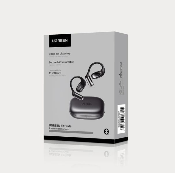 Беспроводные наушники TWS UGREEN WS213 FitBuds, IPX5, Black