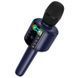 Портативна колонка-мікрофон HOCO L24 Shine karaoke microphone, 5W, Blue