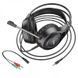 Наушники игровые HOCO W106 Tiger gaming headset Black