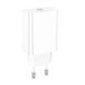 Сетевое зарядное устройство BOROFONE BA21A Pro Long journey single port PD20W charger White