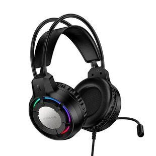 Наушники игровые BOROFONE BO112 Wave gaming headphones Black