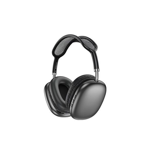 Бездротові накладні навушники BOROFONE BO22 Plus Elegant BT headphones Deep Space Gray