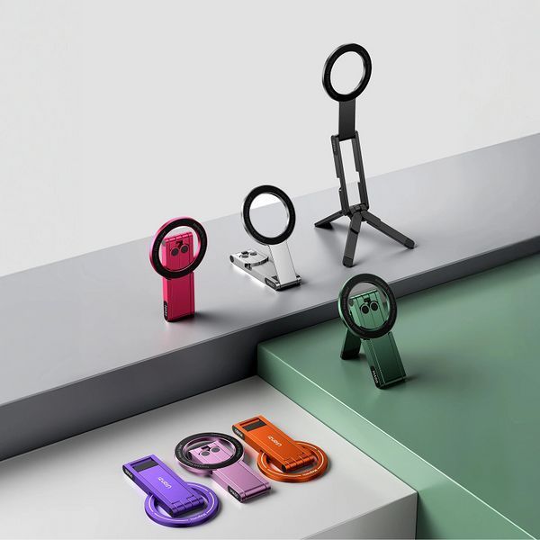 Держатель телефона Ulanzi MA60 Foldable Magnetic Phone Tripod (Red)