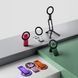 Держатель телефона Ulanzi MA60 Foldable Magnetic Phone Tripod (Red)