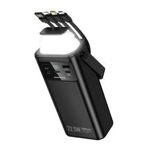 Внешний аккумулятор BOROFONE BJ65 High 22.5W+PD20W+four-cables power bank(30000mAh) Black