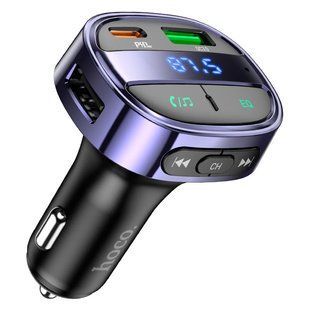 ОЗУ с FM-модулятором HOCO E70 PD30W+QC3.0 car BT FM transmitter Magic Night