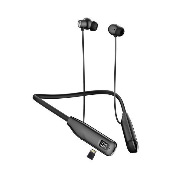 Беспроводные спортивные наушники WIWU GB06 Warrior Wireless headphones Black