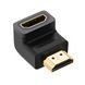 Адаптер UGREEN HDMI 4K Adapter Male to Female Down-angled