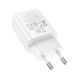 Мережевий зарядний пристрій HOCO N60 Gentle single port PD20W charger (EU) White