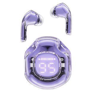 Бездротові навушники TWS ACEFAST T8 Crystal Alfalfa Purple
