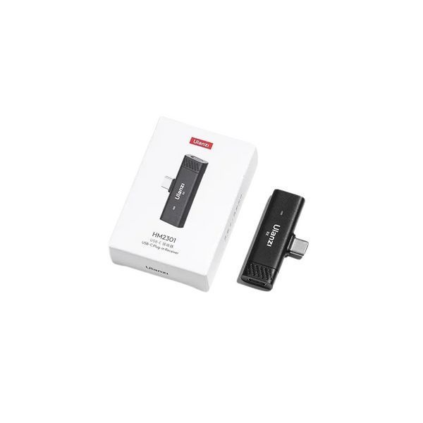 Приймач додатковий для бездротового мікрофона Ulanzi HM2301 Wireless Lavalier Microphone(Only receiver) (A007 HM2301)