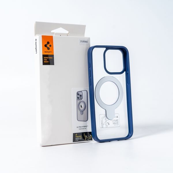 Чехол для смартфона Spigen AAA Magnetic Ring для iPhone 15 Pro Max Blue