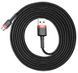 Кабель Baseus Cafule Cable USB 1.5A 2m Red+Black