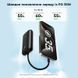 Внешний аккумулятор VEGER 10000 mAh with built-in cables C/ Lightning PD QC3.0 35W K1 (W1188) black
