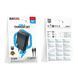 Сетевое зарядное устройство с кабелем BOROFONE BAS71A Source single-port charger set(iP) Black