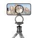 Автодержатель для телефона HOCO H102 Whale magnetic ring holder(multi-scene) Metal Grey