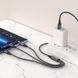 Кабель HOCO X76 3-in-1 Super charging cable (iP+Type-C+Micro) Black
