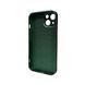 Чохол для смартфона AG Glass Matt Frame Color Logo for Apple iPhone 14 Cangling Green