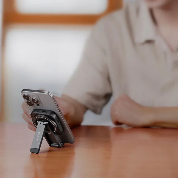 Тримач телефона Ulanzi MA60 Foldable Magnetic Phone Tripod (Green)