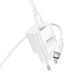 Сетевое зарядное устройство с кабелем HOCO C146A Charm single port PD20W Charger Set (C to C) (EU) White