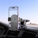 Автодержатель для телефона HOCO H19 Mighty one-button car holder(center console) Black