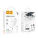 Сетевое зарядное устройство с кабелем HOCO C146A Charm single port PD20W Charger Set (C to C) (EU) White
