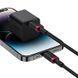 Кабель Baseus Dura Series Fast Charging Cable Type-C to iP 20W 1m Black