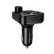 ОЗУ с FM-модулятором BOROFONE BC61 Ocean 45W(1A1C) car BT FM transmitter Black